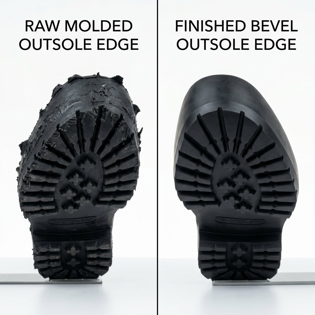 Raw Mold Flash vs Seachang 45 Degree Bevel